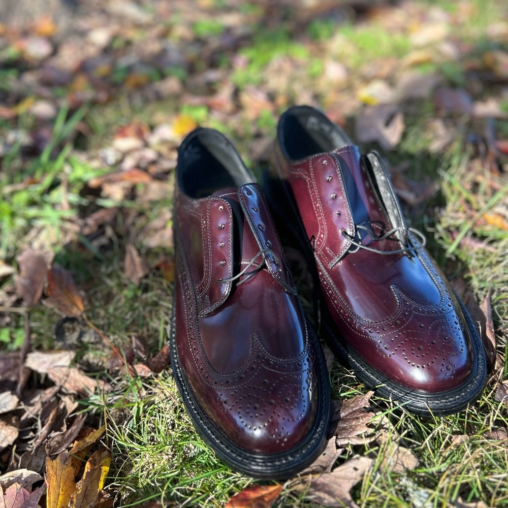 Stuart McGuire Spring Step Cushion Classic Burgundy Oxford Shoes